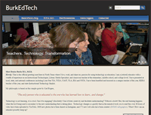 Tablet Screenshot of burkedtech.com
